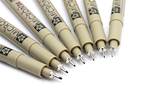 Micron - Fineliner - Water and Fade proof - Pigment ink - 0.8