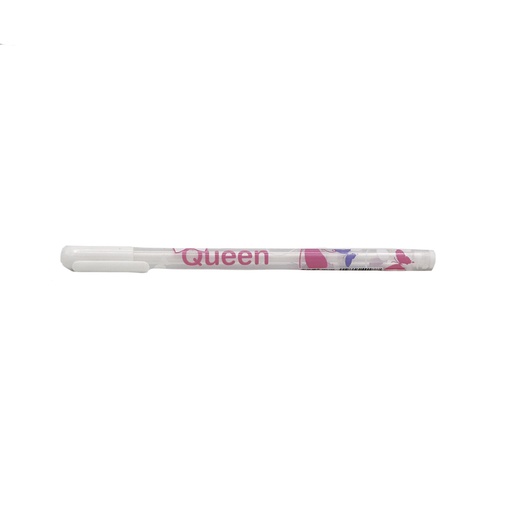 White Gel pen from queen - liquid