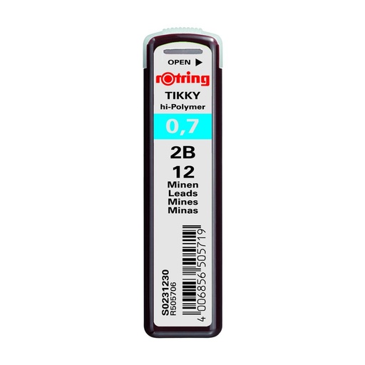 rOtring - Mechanical Pencil Graphite Leads - 0.7