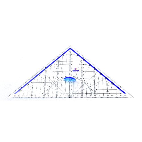 Canson 45, 30 - Aristotle , Aristo Triangle - Transparent - 27 cm