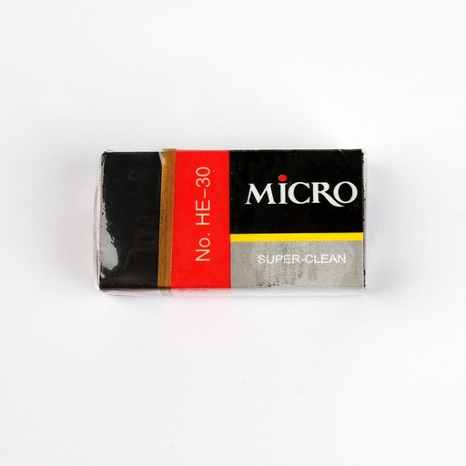 Micro  Black Eraser - HE30