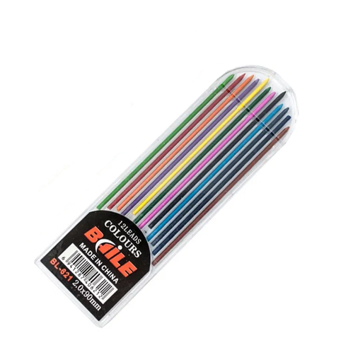 CN - Mechanical colored Pencil (screw) Graphite Leads 2.0 mm - 2B