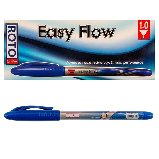 Roto Easy Flow 0.7 tip pen - color blue
