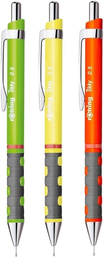 Rotring Mechanical Pencil Tikky, diff colors, dif sizes